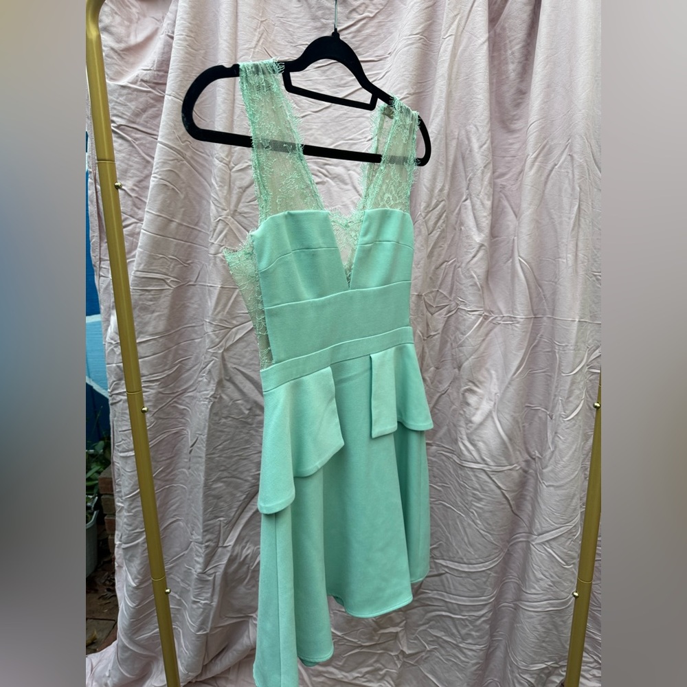 Mint Green BCBG Cocktail Dress